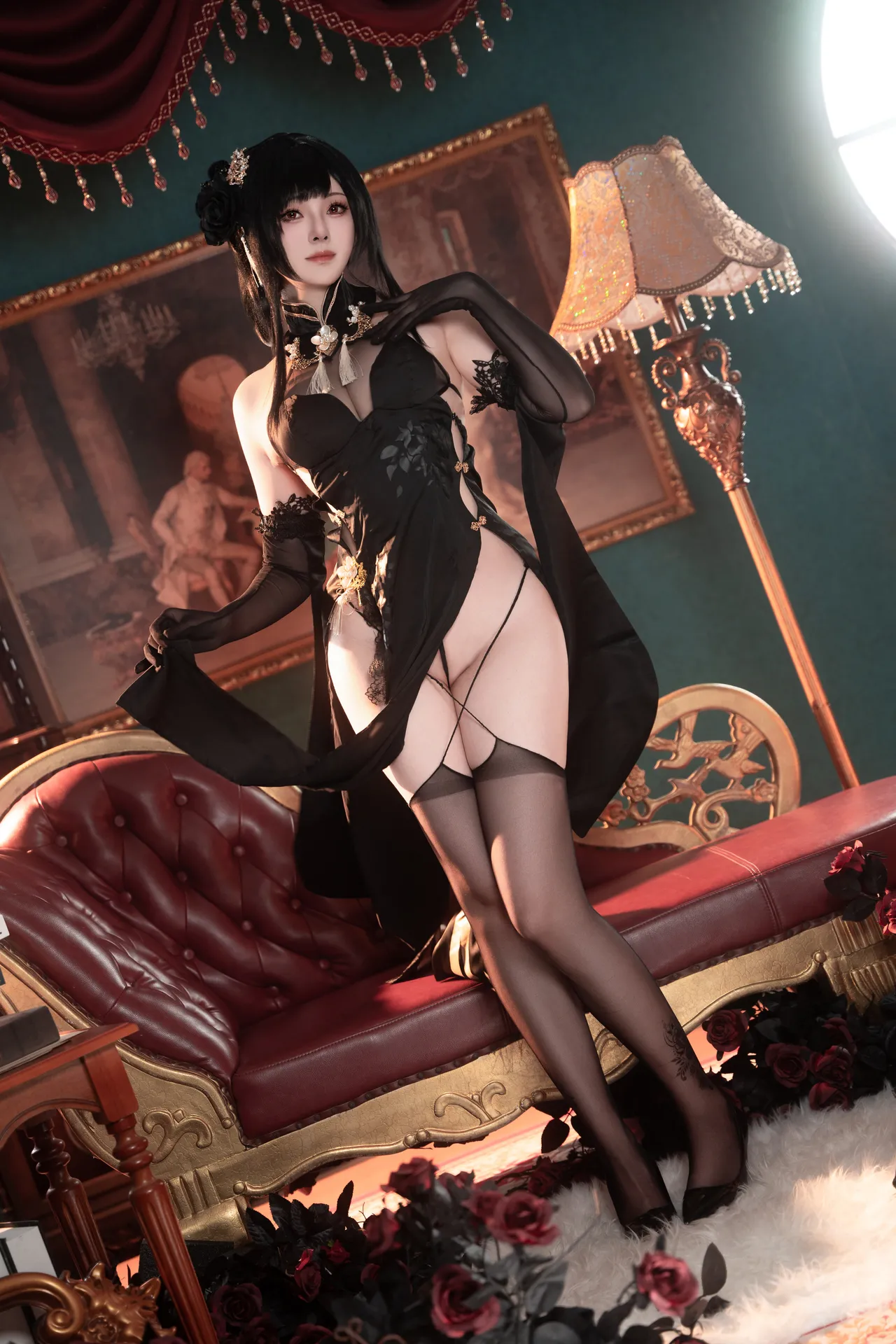 Natsuko夏夏子 - 碧蓝航线镇海旗袍 76P 502MB-erohere5.webp